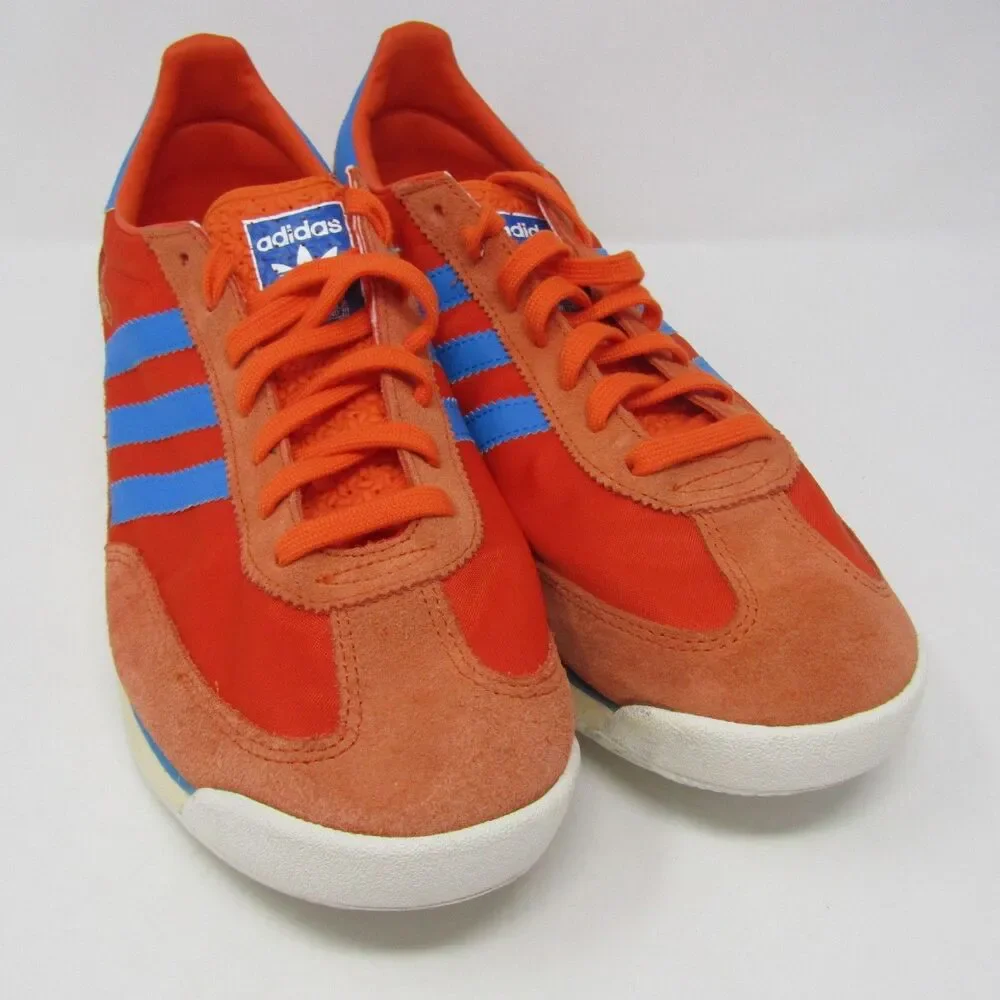 Adidas SL 72 Mens US 11.5 UK 11 EU 46 Orange Blue Retro Running Shoes Sneakers